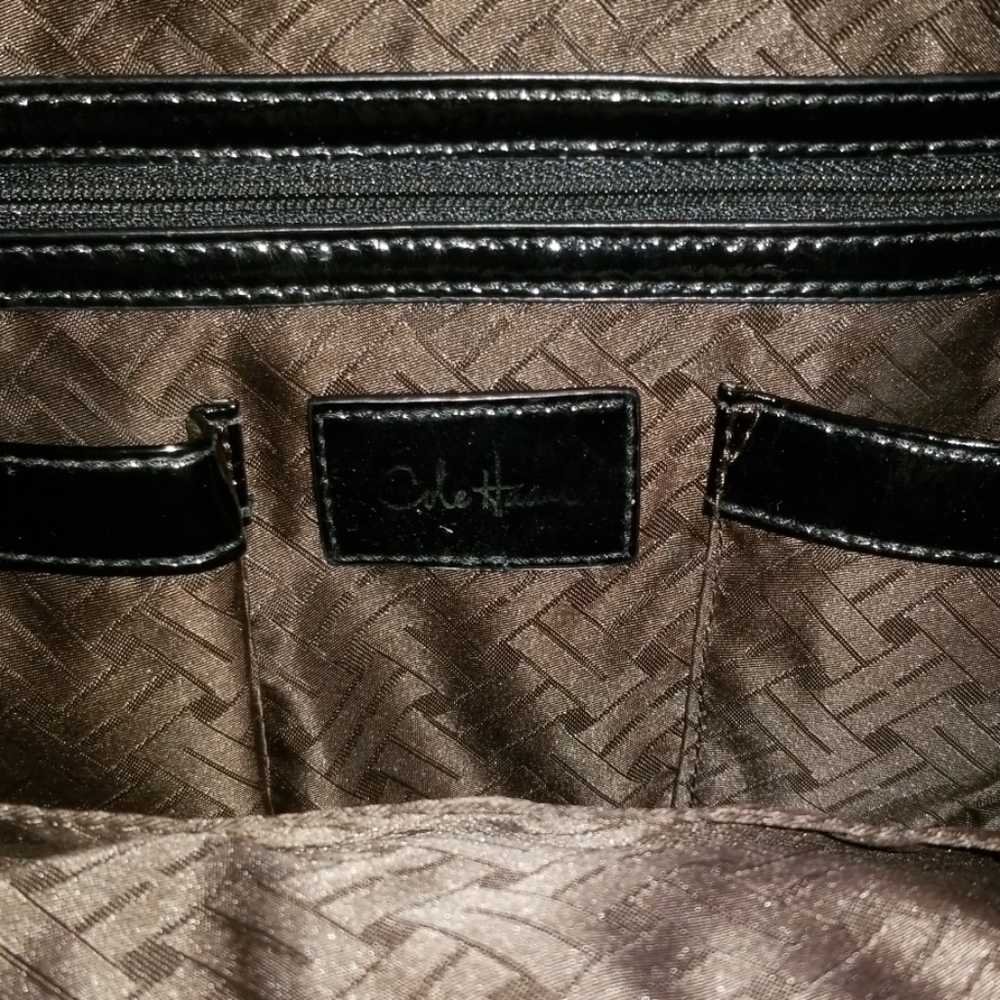 Cole Haan Genevieve Weave Large Triangle T… - Picture 4 of 8